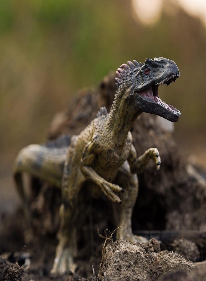 ZODZE Dinosaur Toys for Kids Big Size, Dinosaur Action Figures Realistic Dinosaur Toys Gifts for Kids Boys Girls T-Rex Edition (24cm X 10cm Allosaurus T-Rex Edition) - Image 3